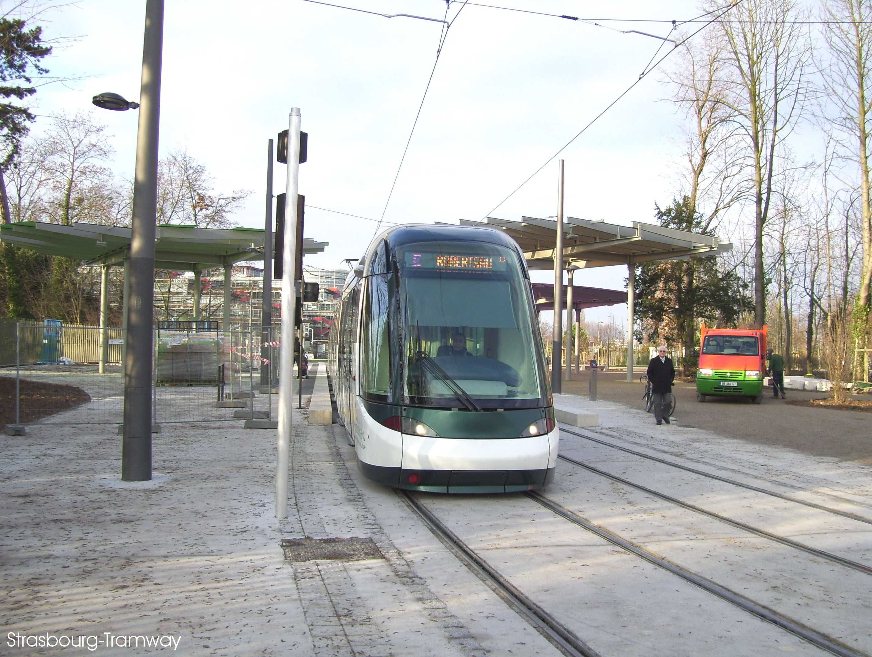 Une autre vue sur cette rame Citadis au terminus.