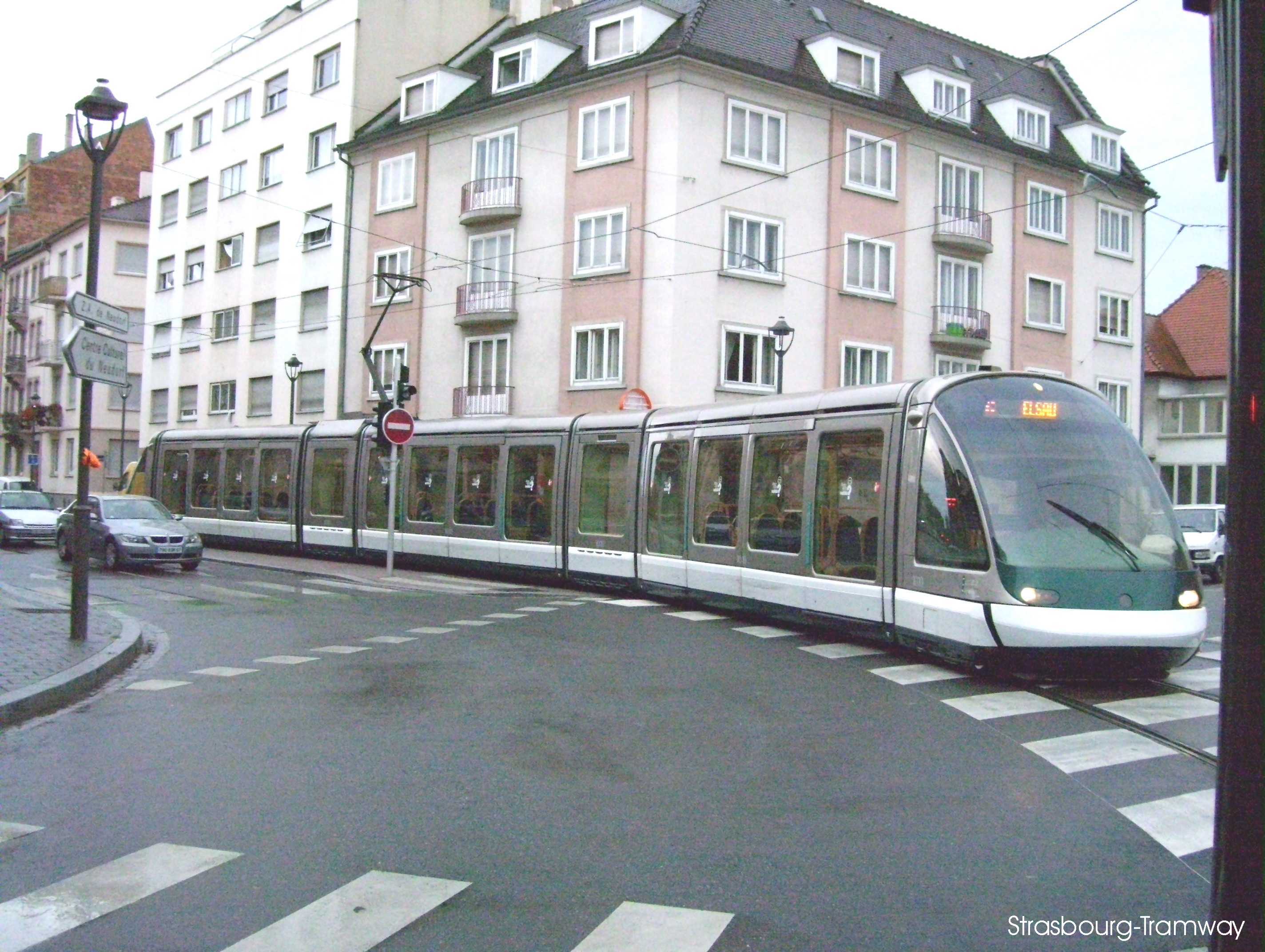 Un Eurotram � destination d'