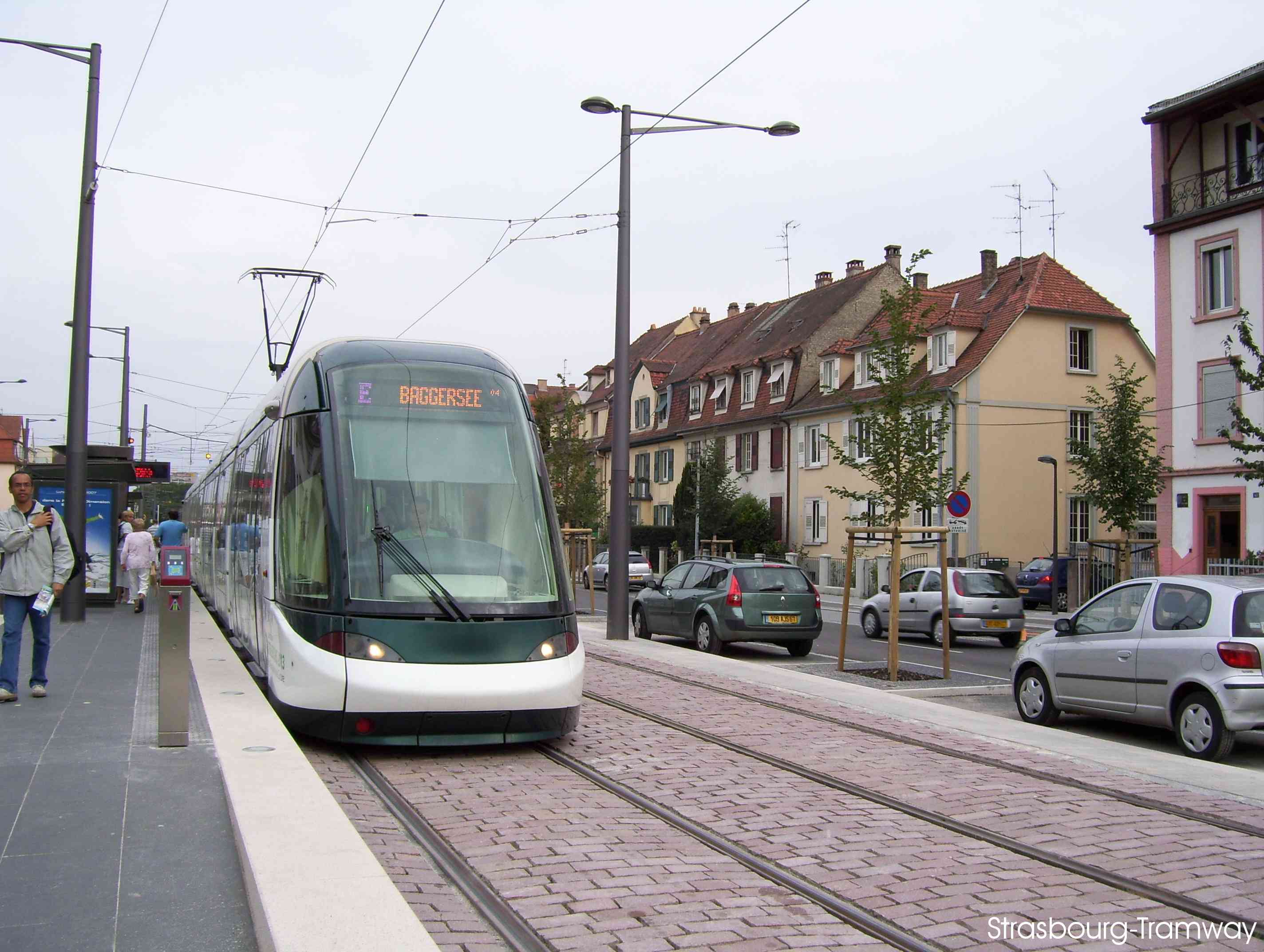 Un Citadis à destination de