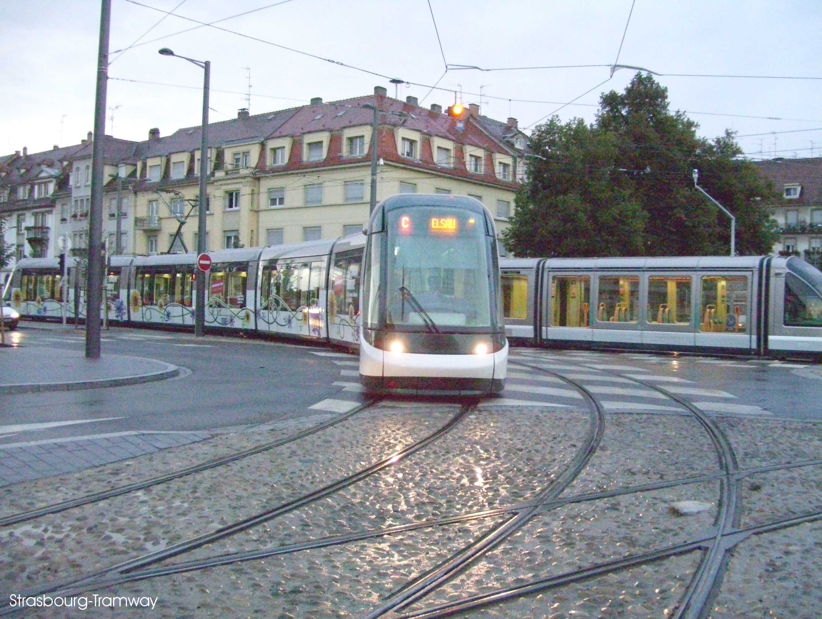 Citadis en direction de l'Elsau.