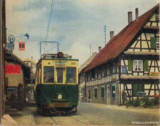 Automotrice De Dietrich n°509 à Plobsheim, en direction de Boofzheim.